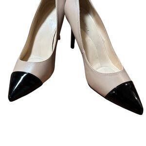 Nine West Elegant Black and Cream Women's Pumps